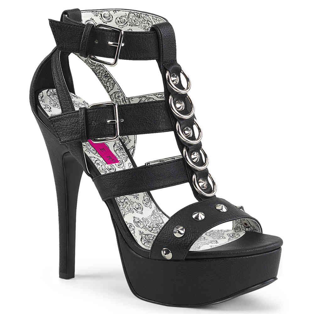 Pleaser Pink Label - TEEZE-42W High heels - Black